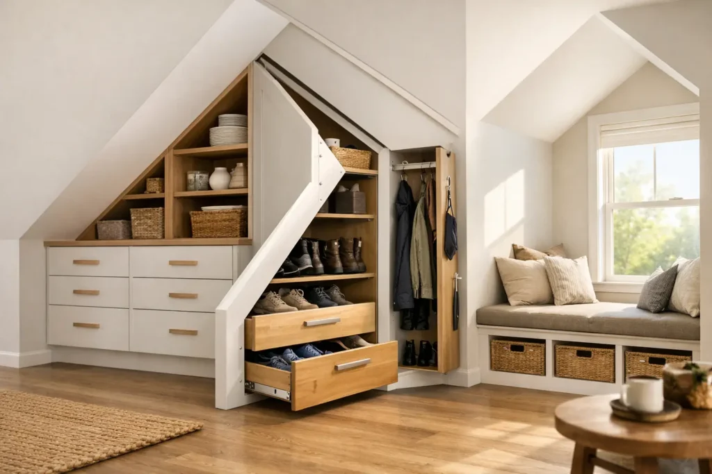 Custom Storage for Awkward Spaces That Fits