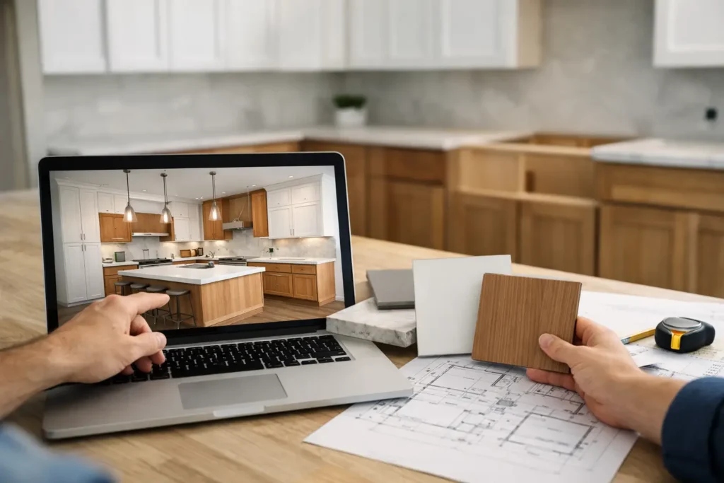How 3D Kitchen Cabinet Rendering Prevents Mistakes