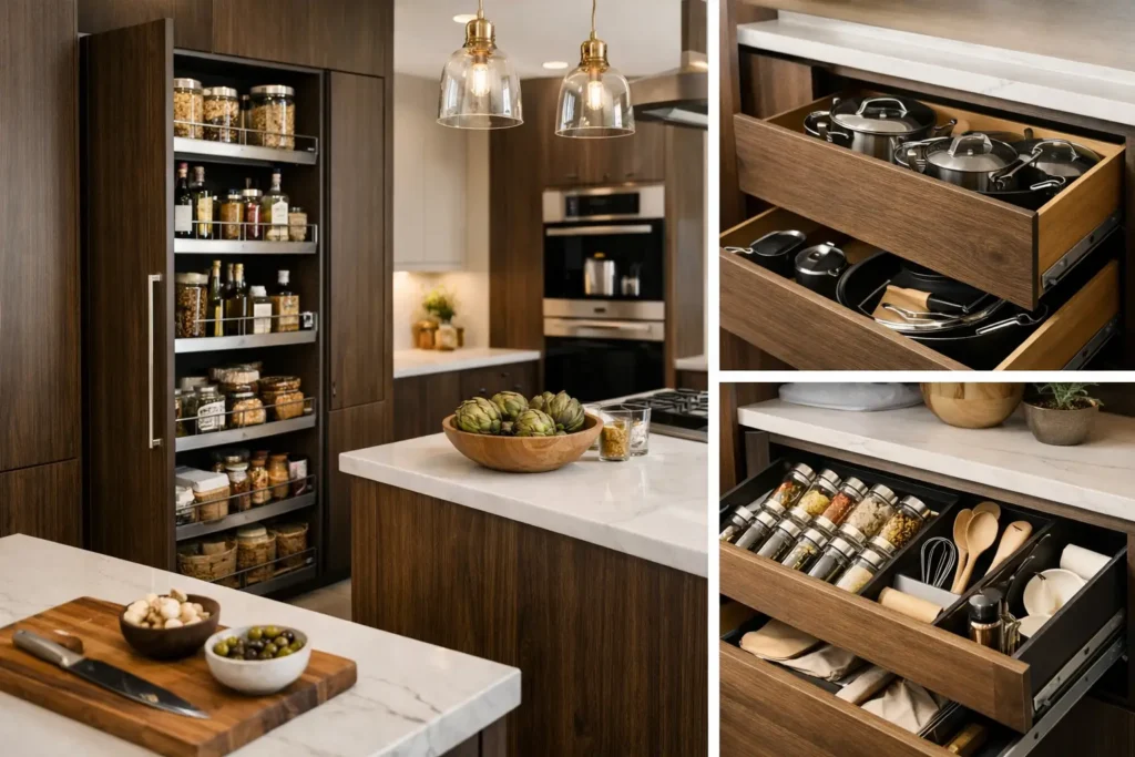 Luxury Kitchen Storage Upgrades That Work Harder