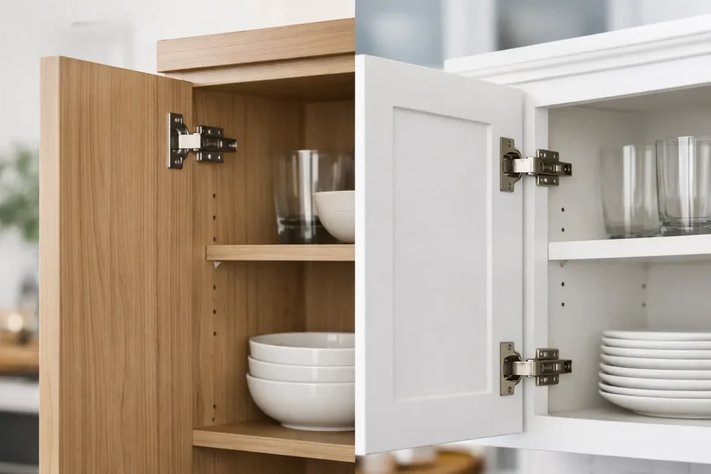 Frameless Versus Face Frame Cabinets Compared