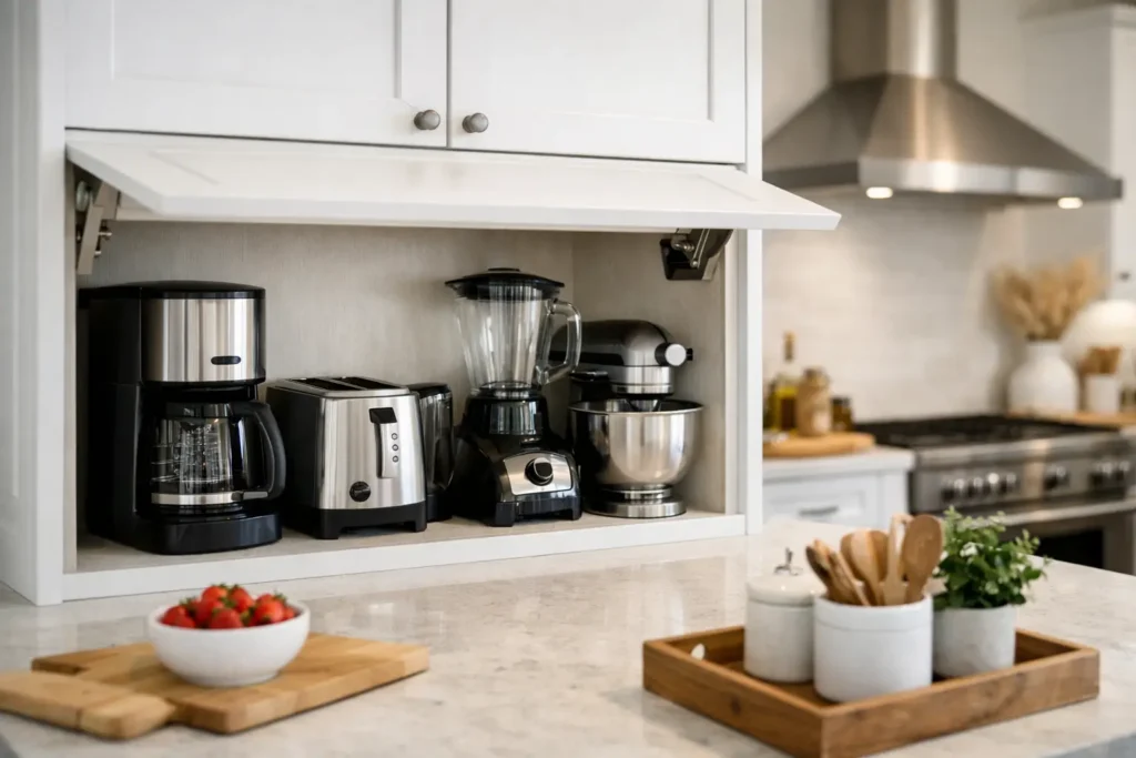 How to Plan Appliance Garages That Work