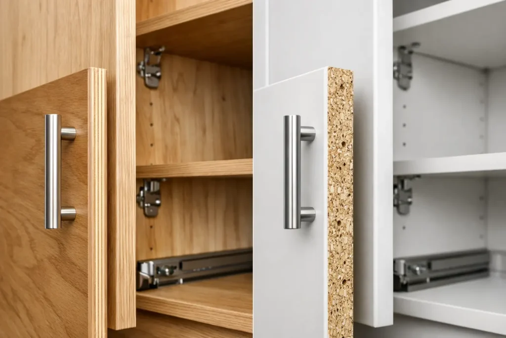 Plywood Cabinets Versus Particleboard Cabinets