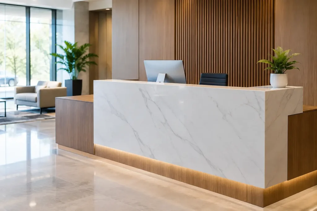 A Commercial Reception Desk Design Guide