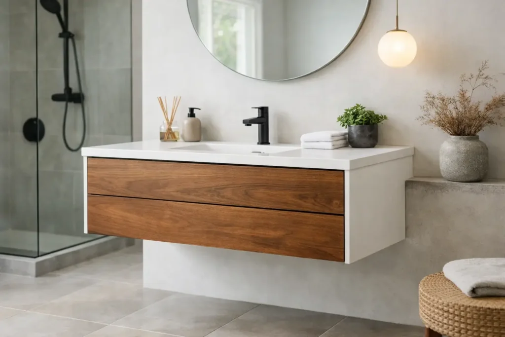 A Guide to Floating Bathroom Vanities That Fit