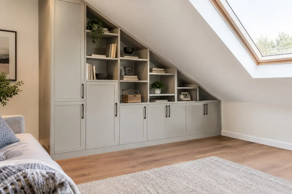 Best Cabinet Solutions for Sloped Ceilings
