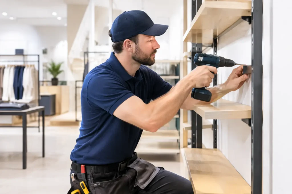 Retail Fixture Installation That Holds Up